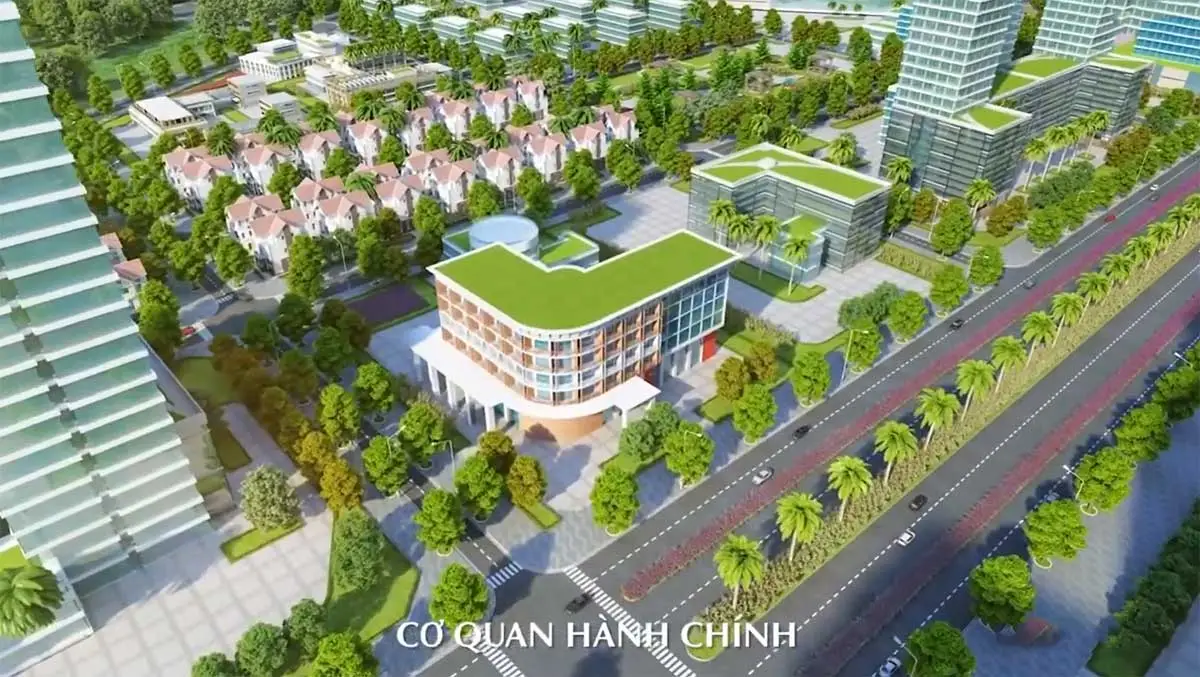 DIC SOLAR CITY VŨNG TÀU 8 Khu Cơ quan hành chính Dự án Dic Solar City