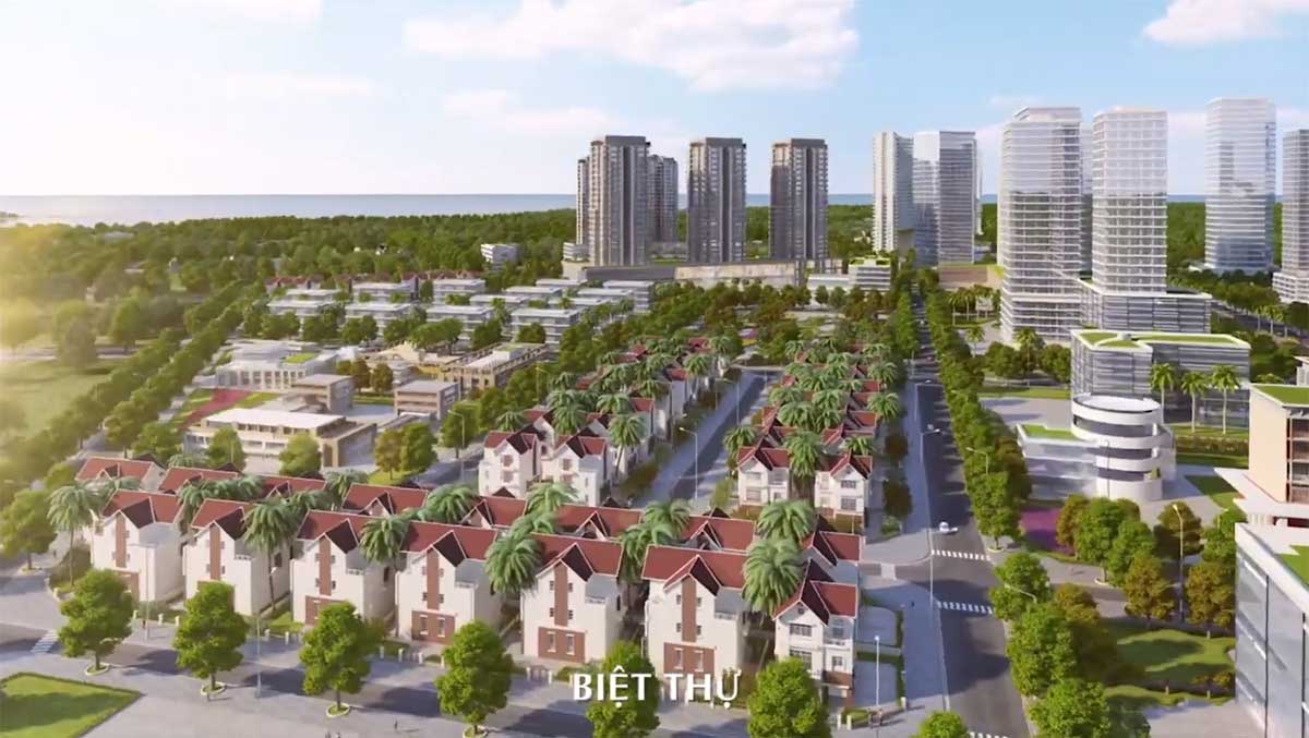 Khu Nhà Biệt thự Dự án Dic Solar City