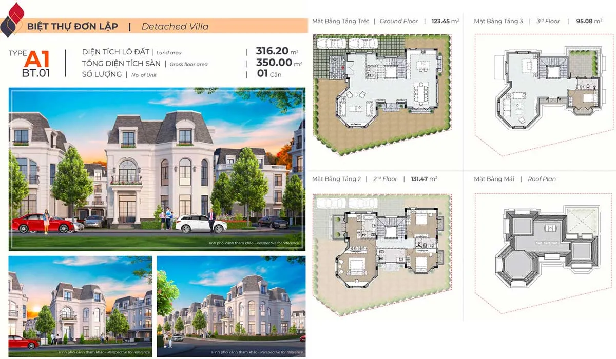 AMELIE VILLA PHÚ MỸ HƯNG 12 Thiết kế Biệt thự Đơn lập Amelie Villa Phú Mỹ Hưng Nhà Bè