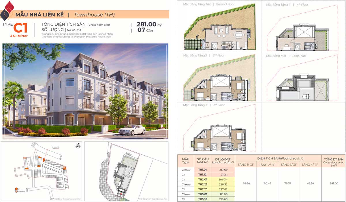 Thiết kế Nhà liên kế Amelie Villa Phú Mỹ Hưng Nhà Bè