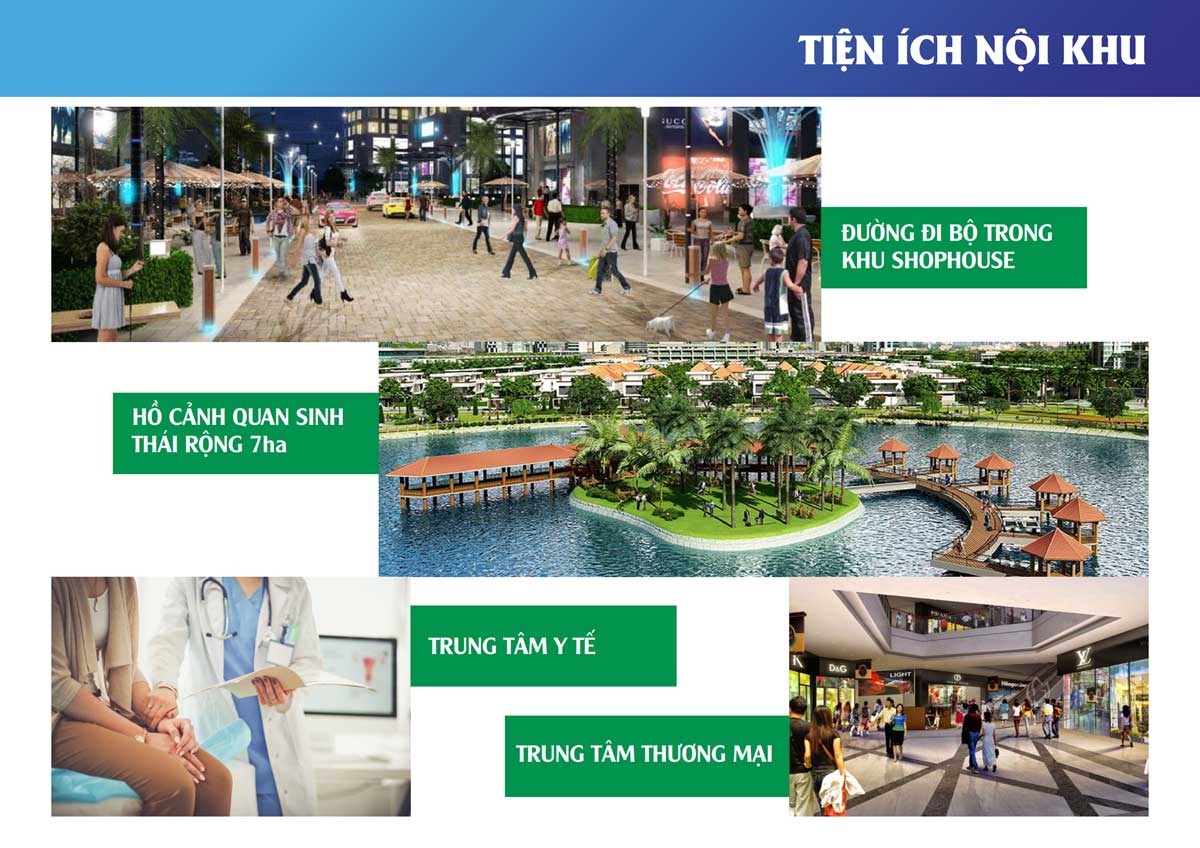 Tiện ích nội khu Dự án Khu đô thị The New City Châu Đốc