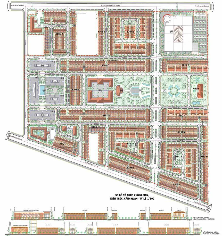 CITYLAND PARK HILLS GÒ VẤP 5 Mặt bằng Cityland