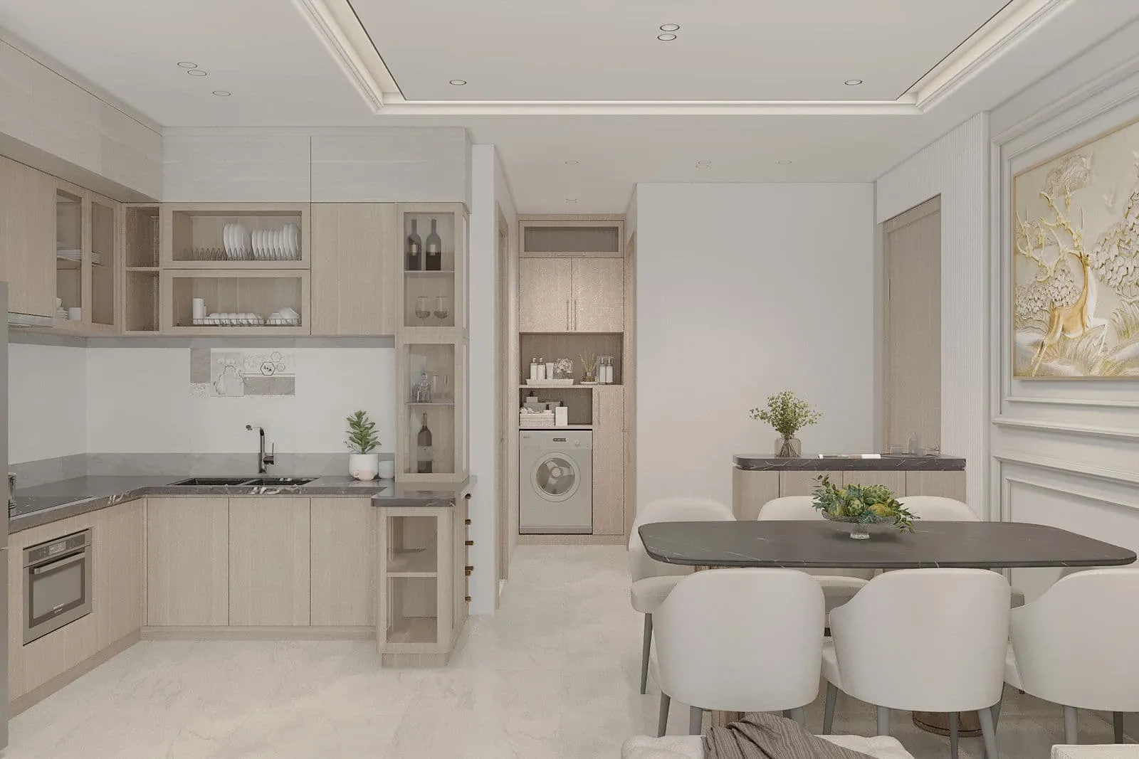 Green Melody 15 Bếp Căn hộ Green Melody