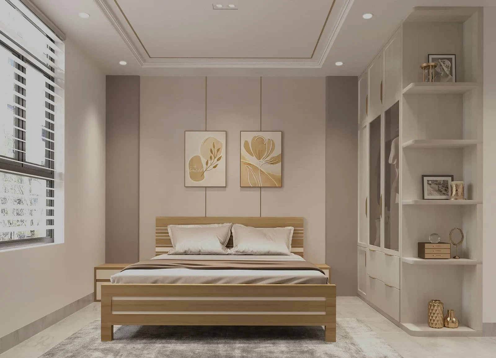 Green Melody 17 Phòng ngủ Master Căn hộ Green Melody