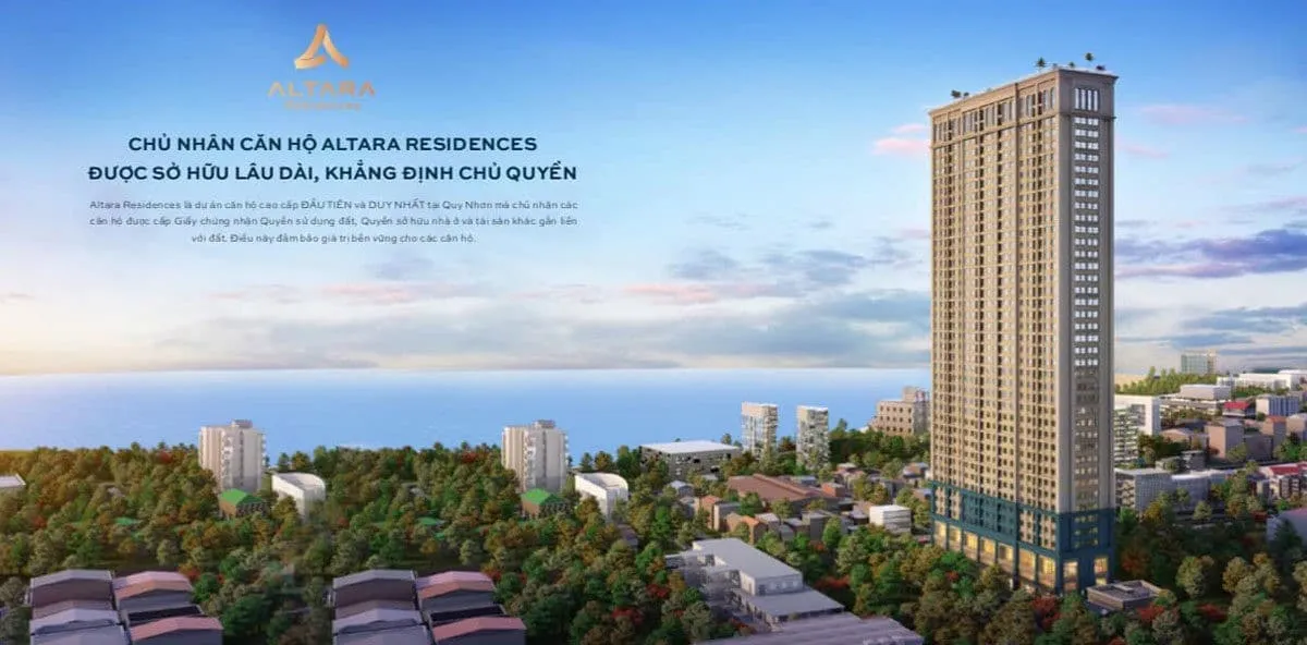 ALTARA RESIDENCES QUY NHƠN 1 Dự án Căn hộ Chung cư Altara Residences Quy Nhơn
