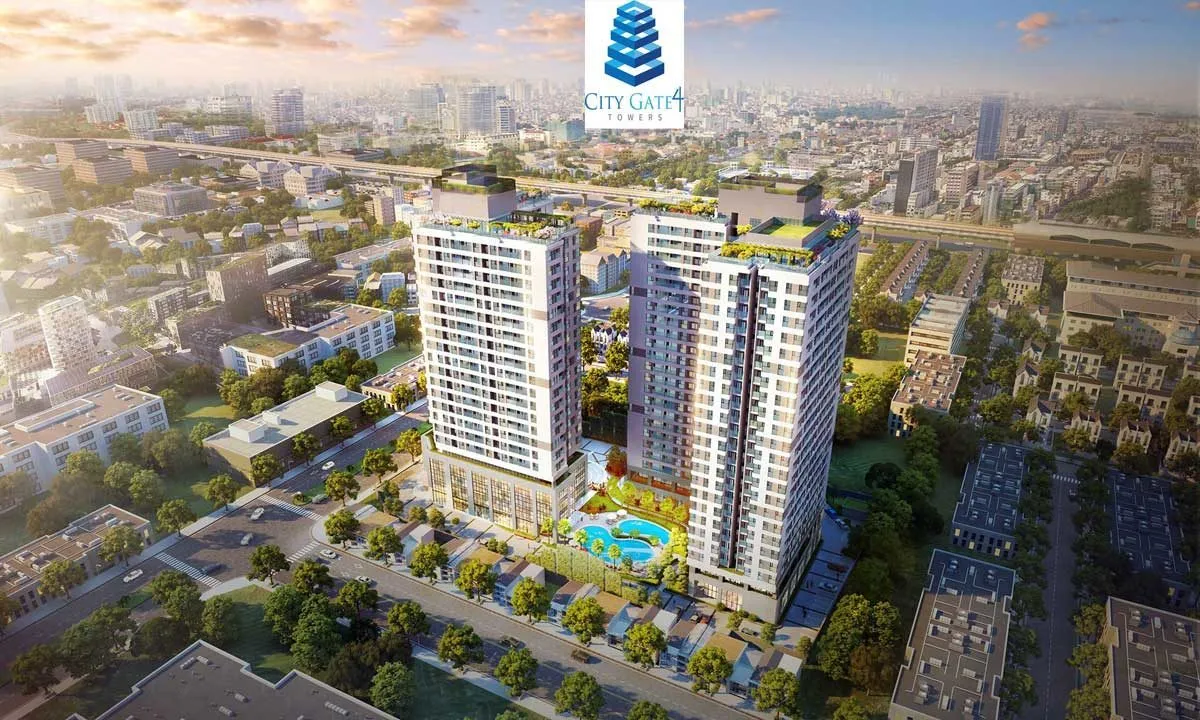 ASAHI TOWER QUẬN 8 1 Phối cảnh Dự án Căn hộ Asahi Tower - City Gate 4 Quận 8