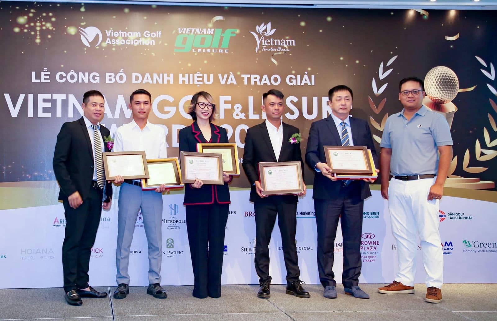 NARA Bình Tiên Golf Club dành giải thưởng sân gôn có hố PAR 3 hấp dẫn nhất tại Vietnam Golf & Leisure Award 2022