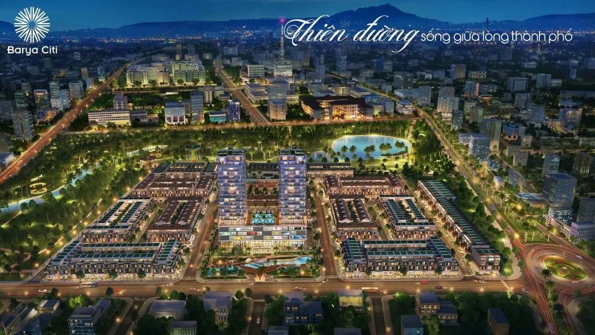 BARYA CITI BÀ RỊA VŨNG TÀU 1 Du an barya city