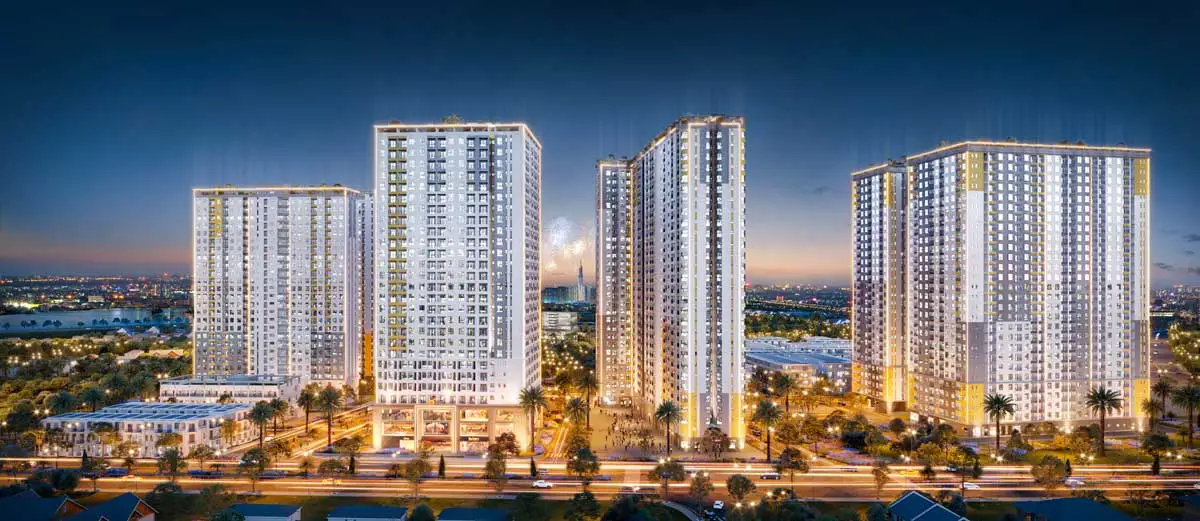 BCONS CITY 1 Dự án Căn hộ Chung cư Bcons City Dĩ An Bình Dương