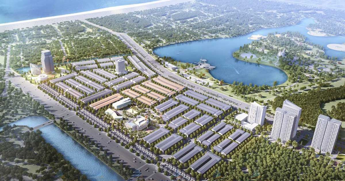 Phối cảnh Dự án Khu Đô Thị Bàu Tràm Lakeside Đà Nẵng