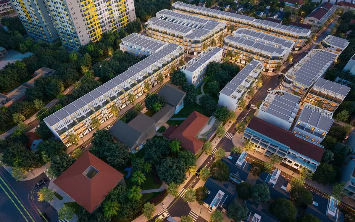 Bcons Plaza 1 Dự án Nhà phố Bcons Plaza Dĩ An Bình Dương