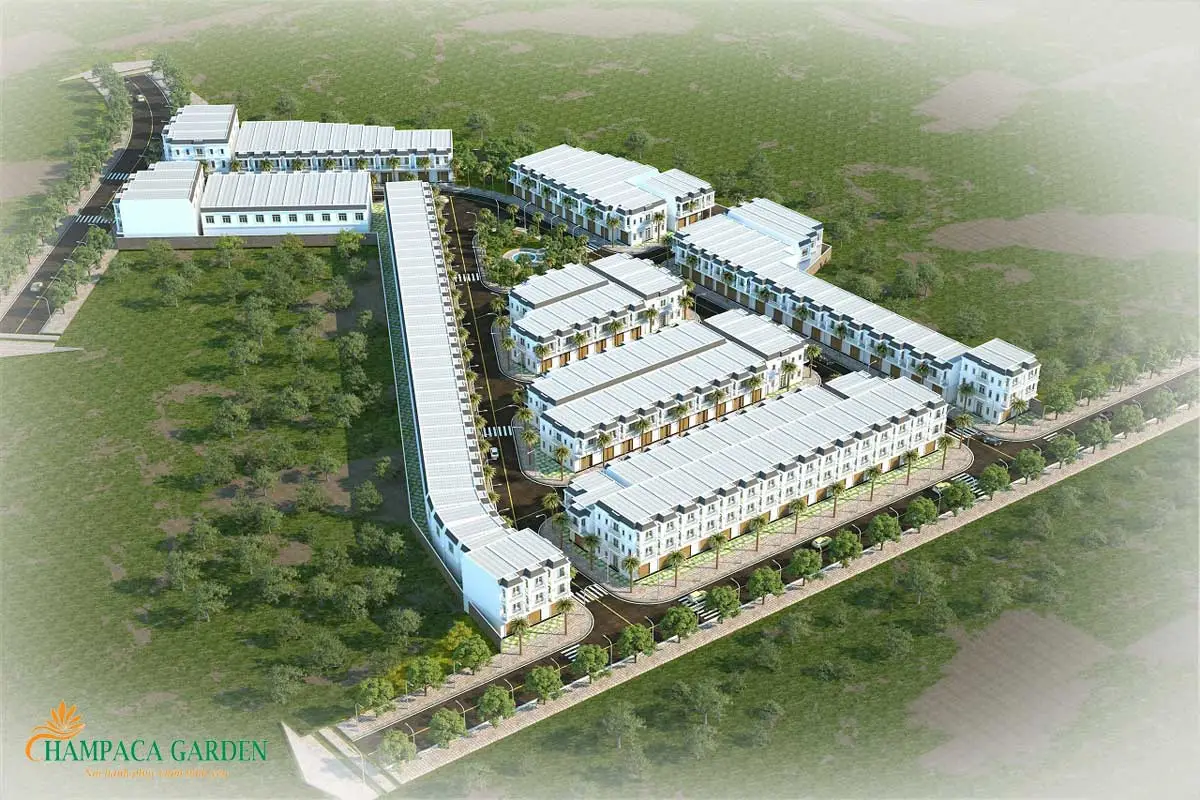 CHAMPACA GARDEN DĨ AN BÌNH DƯƠNG 1 Dự án Nhà phố Champaca Garden Dĩ An Bình Dương
