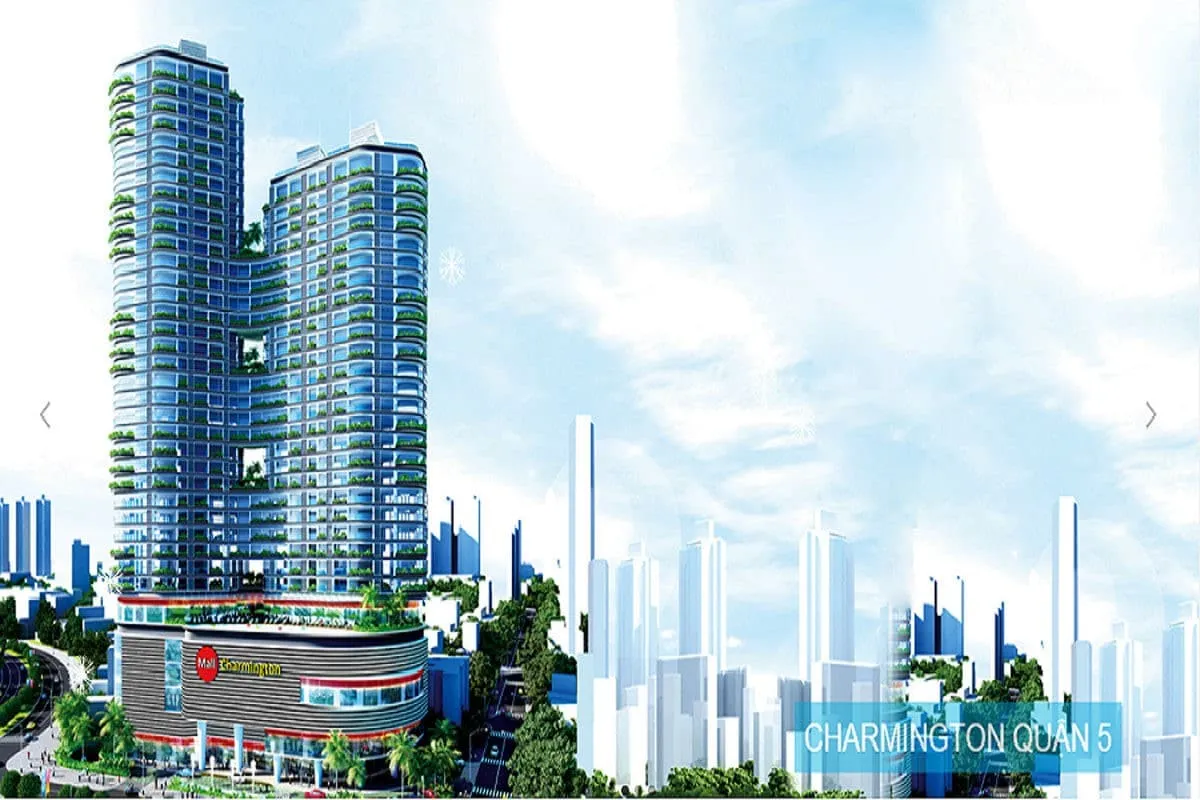 CHARMINGTON DRAGONIC QUẬN 5 1 Phối cảnh Dự án Căn hộ Charmington Dragonic