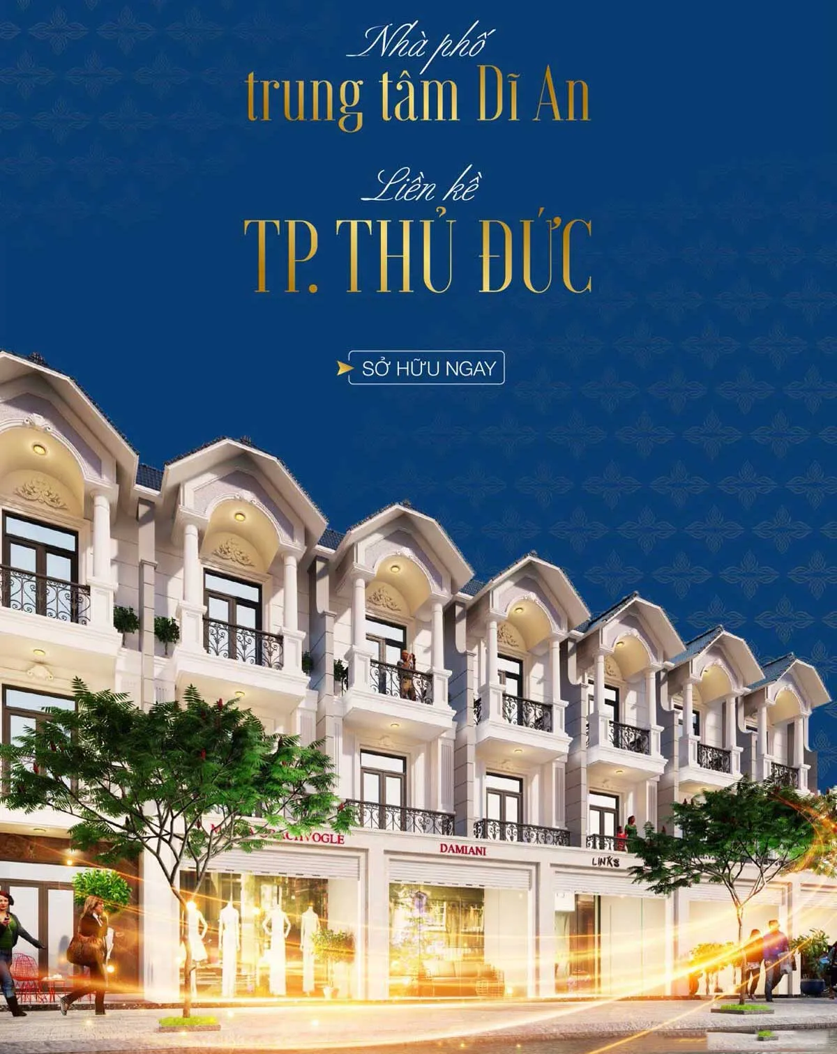 CITE DAMOUR 1 Dự án Cite Damour Dĩ An Bình Dương