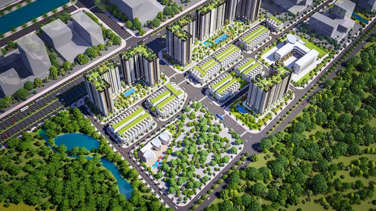 CITY GATE 5 BÌNH CHÁNH 1 Toàn cảnh Dự án City Gate 5