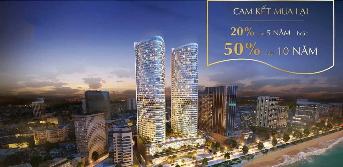 CONDOTEL TRẦN PHÚ NHA TRANG 1 Phối cảnh Dự án Căn hộ Condotel Trần Phú Nha Trang