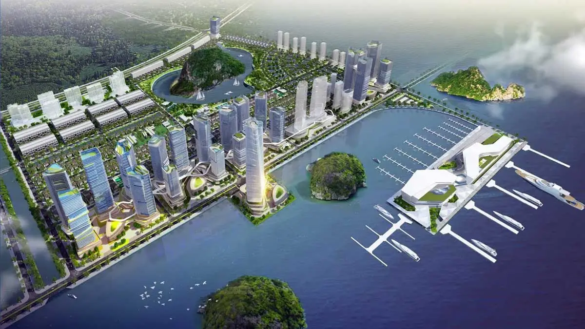 Crystal Holidays Harbour 1 Phối cảnh Tổng thể Dự án Crystal Holidays Harbour Vân Đồn