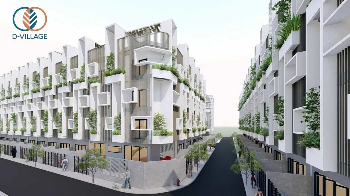 D-VILLAGE THỦ ĐỨC 1 Phối cảnh Khu Dân Cư D-VILLAGE Thủ Đức