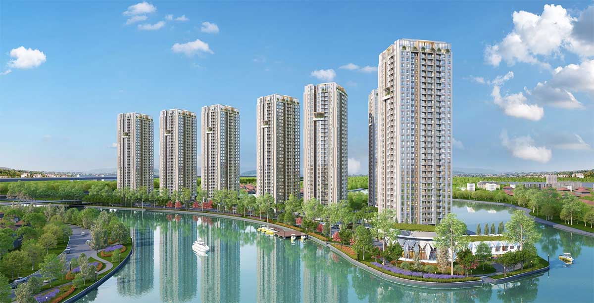 Phối cảnh Dự án Căn hộ Đất Xanh Homes Riverside Quận 2