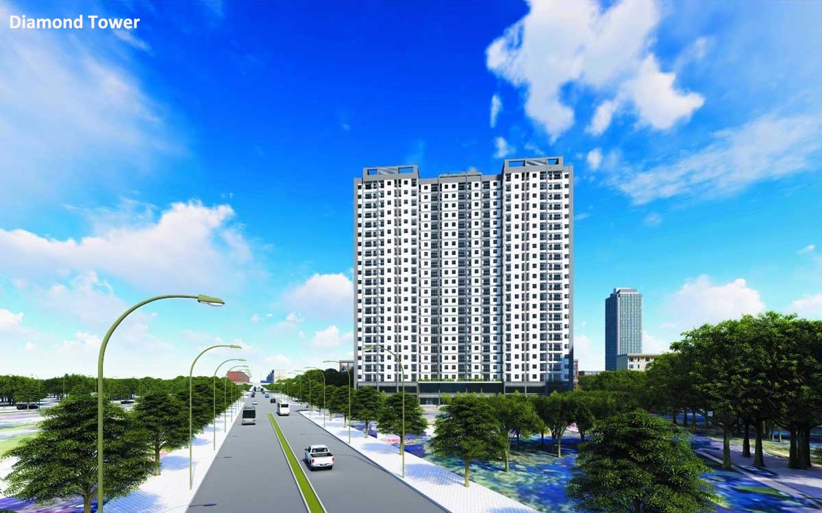 Dự án Căn hộ Chung cư Diamond Tower Dĩ An Bình Dương