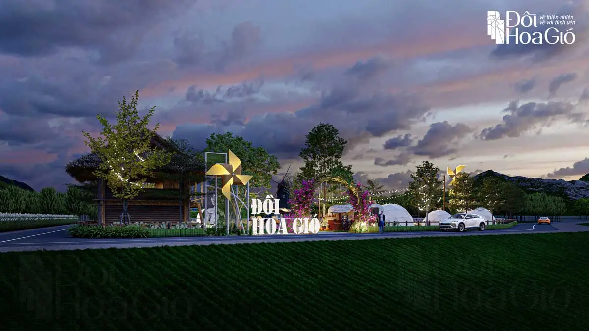 Đồi Hoa Gió Bảo Lộc 1 Đồi Hoa Gió Bảo Lộc