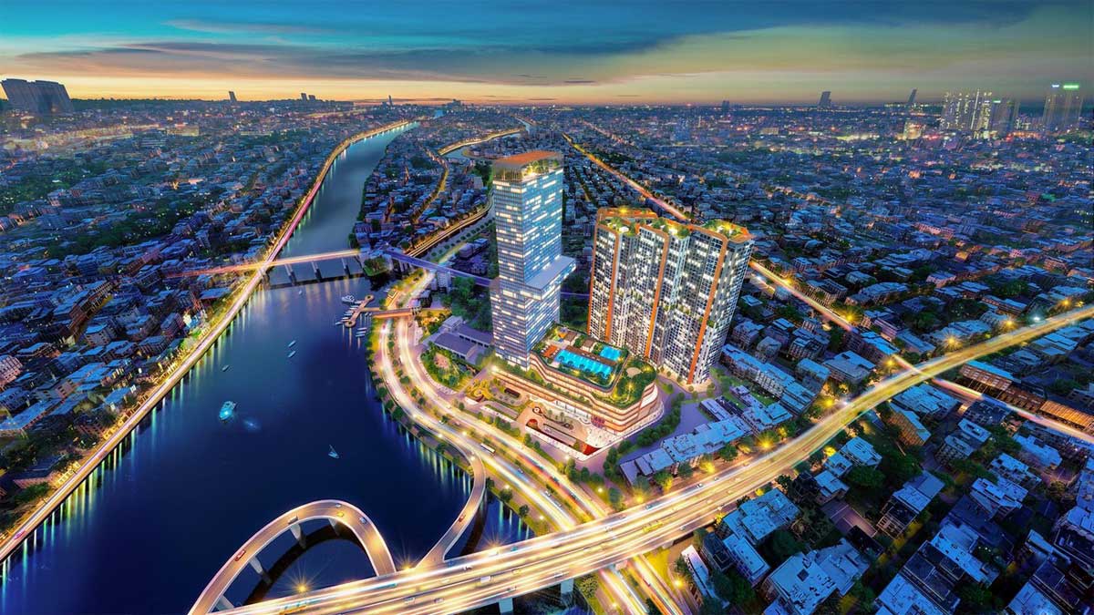 Phối cảnh Dự án Dragon Riverside City Quận 5