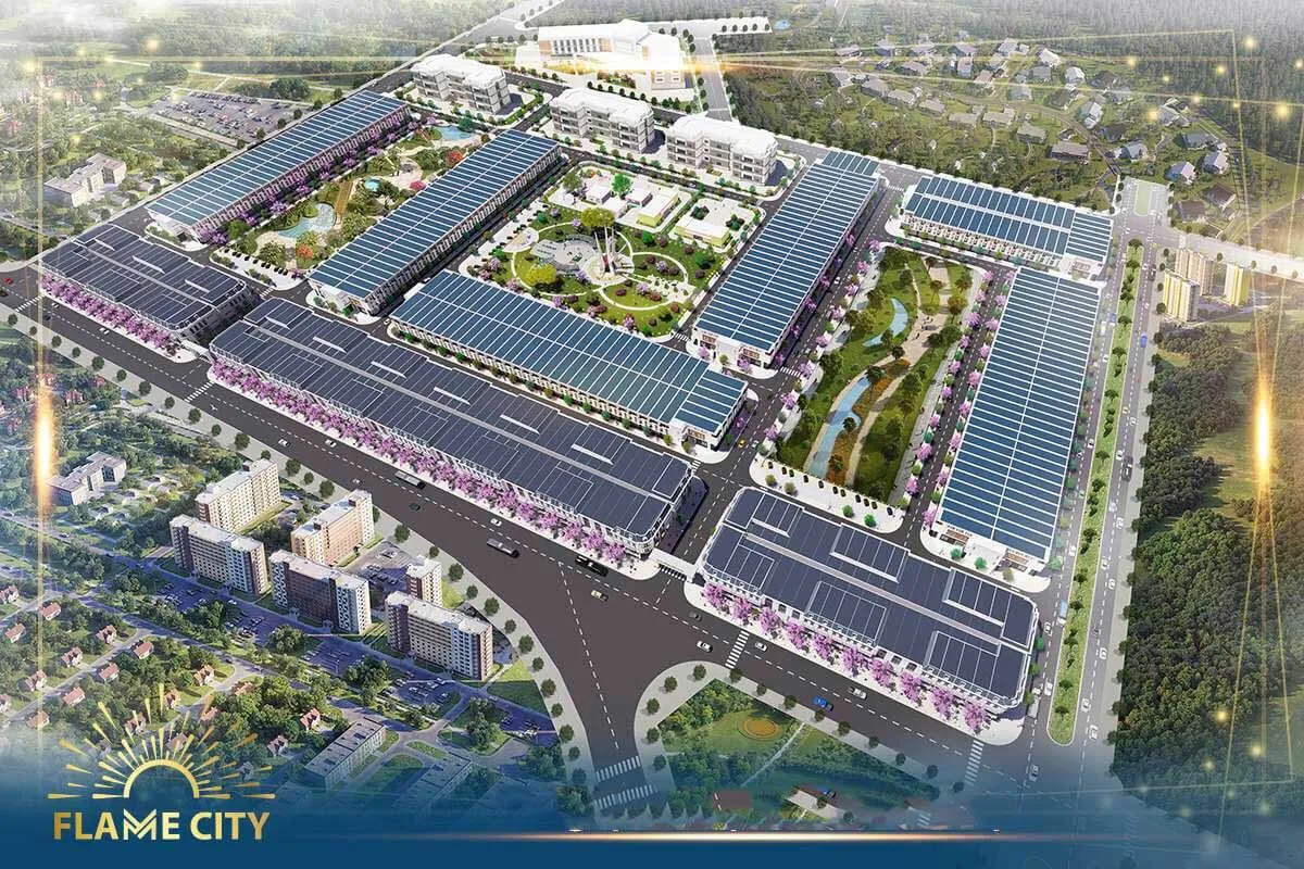 FLAME CITY BUÔN MA THUỘT 1 Dự án Khu đô thị Flame City Buôn Ma Thuột