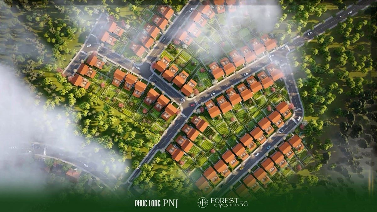 Phối cảnh Dự án Forest Hills Bảo Lộc