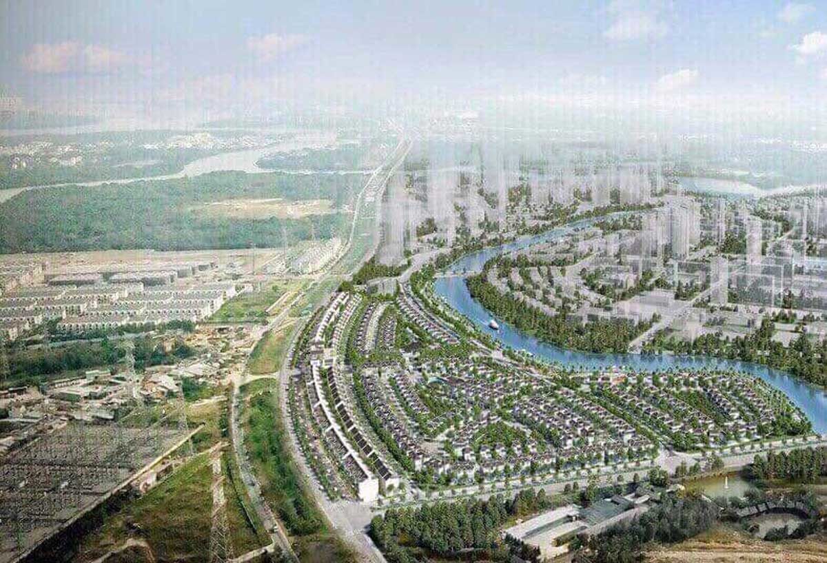 Phối cảnh Dự án G-City Nhà Bè