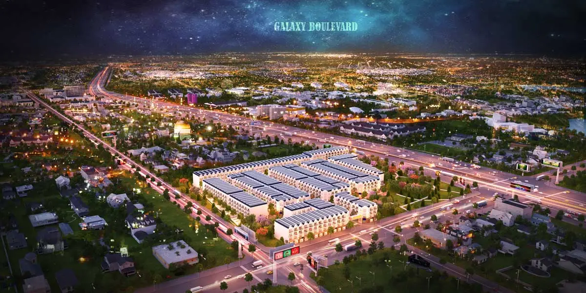 GALAXY BOULEVARD 1 Toàn cảnh Dự án Galaxy Boulevard Bà Rịa