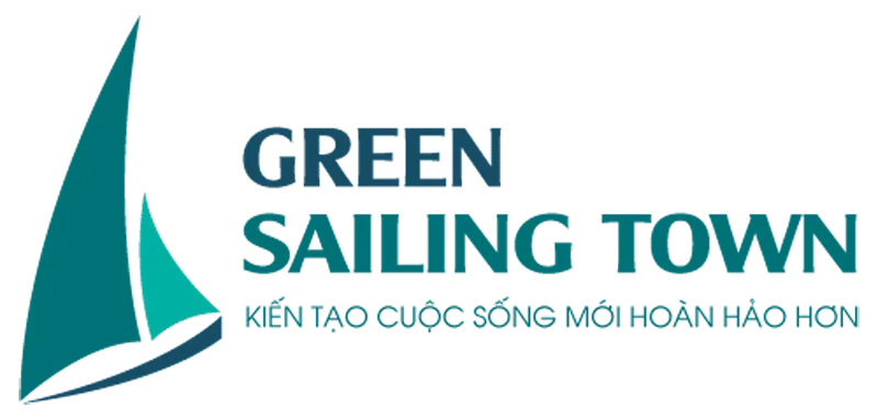 GREEN SAILING TOWN LONG AN Logo Green Sailing Town - GREEN SAILING TOWN LONG AN