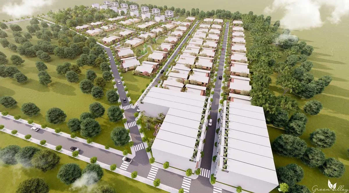 GREEN VALLEY ĐỒNG NAI 1 Phối cảnh Dự án Green Valley Phước Bình Long Thành Đồng Nai