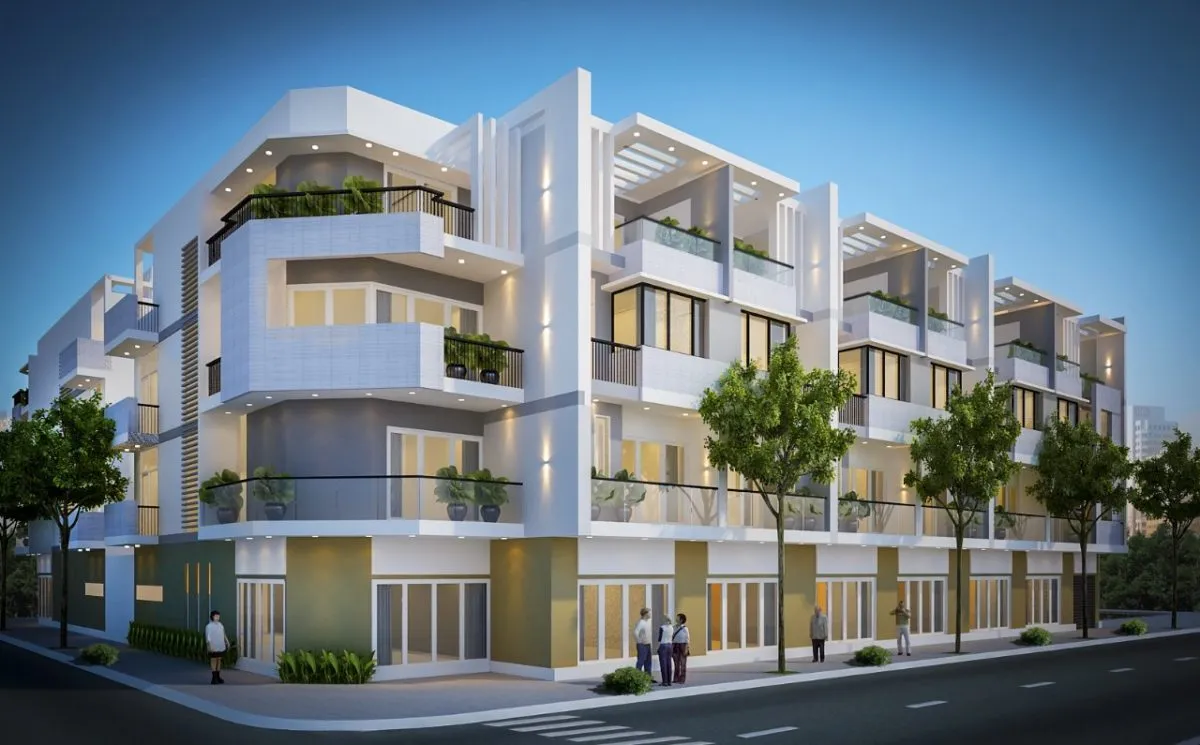 HARBOR GARDEN QUẬN 8 1 Phối cảnh Dự án Nhà phố Harbor Garden Quận 8