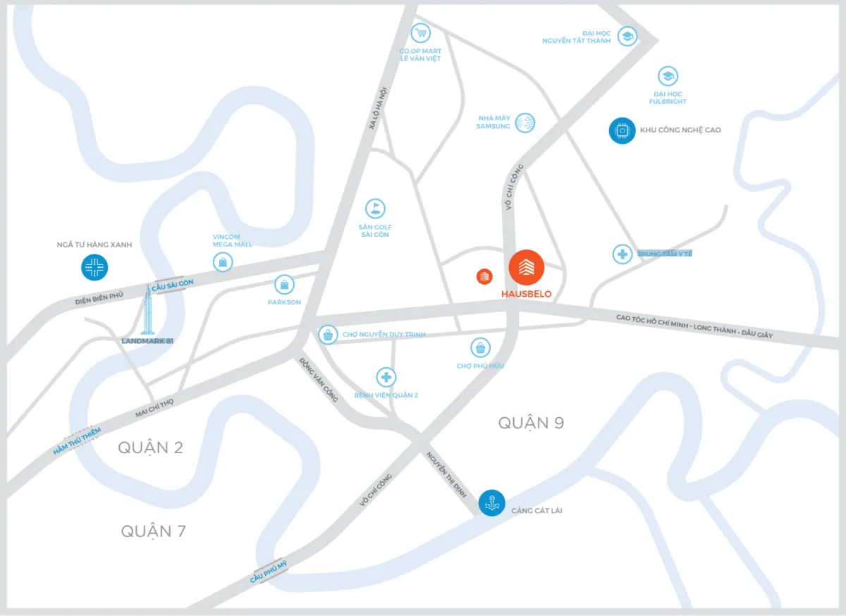 HAUSBELO QUẬN 9 3 Vị trí HausBelo