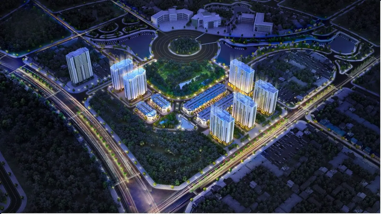 HIM LAM CITY QUẬN 2 1 Phối cảnh Dự án khu đô thị Him Lam City Quận 2