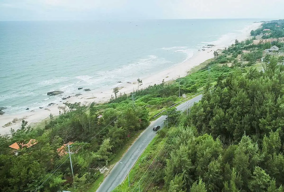 HO TRAM GRACE CELINA RESORT 1 Cung đường ven biển đẹp nhất khu vực Bình Châu - Hồ Tràm, thuộc Huyện Xuyên Mộc, Tỉnh Bà Rịa - Vũng Tàu.