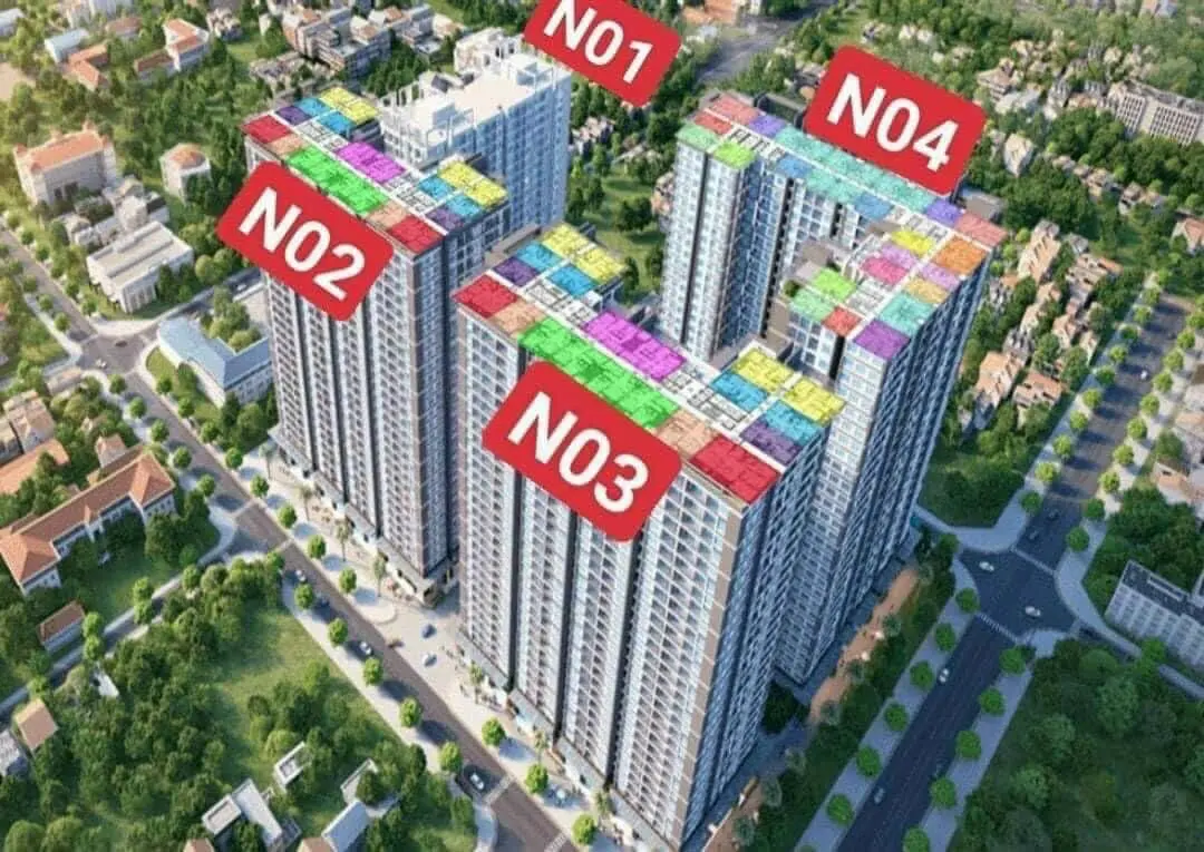 Hà Nội Melody Residences 17 Mặt bằng Tổng thể Dự án Căn hộ Hà Nội Melody Residences