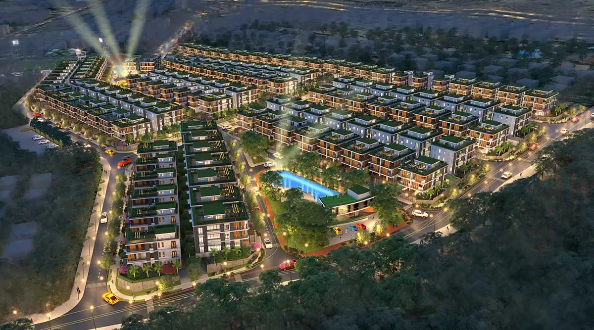 Hill Villas 1 Phối cảnh Dự án Hill Villas Mũi Né Phan Thiết