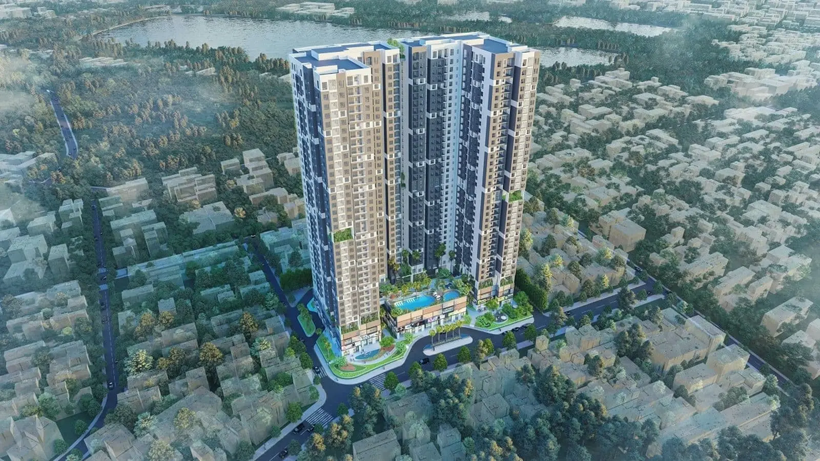 Hưng Thịnh Sunshine Dĩ An Bình Dương 1 Phối cảnh Dự án Căn hộ Hưng Thịnh Sunshine Dĩ An Bình Dương