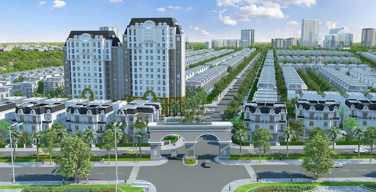 KDC CITY LAND BÌNH DƯƠNG 1 Phối cảnh Dự án Khu dân cư City Land Bình Dương