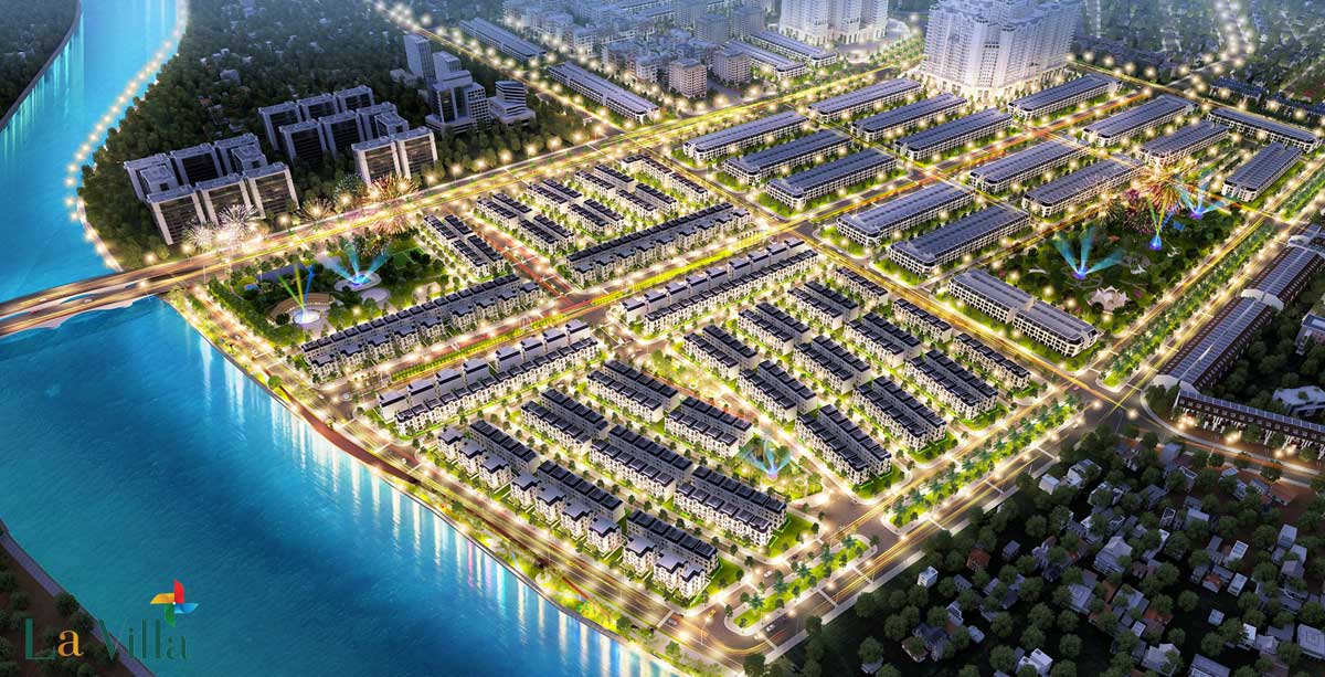 Phối cảnh Tổng thể Tổng thể Dự án Lavilla Green City Long An