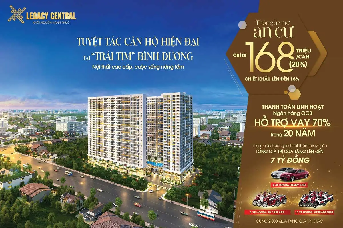 LEGACY CENTRAL BÌNH DƯƠNG 1 Legacy Central - Khởi nguồn Hạnh phúc