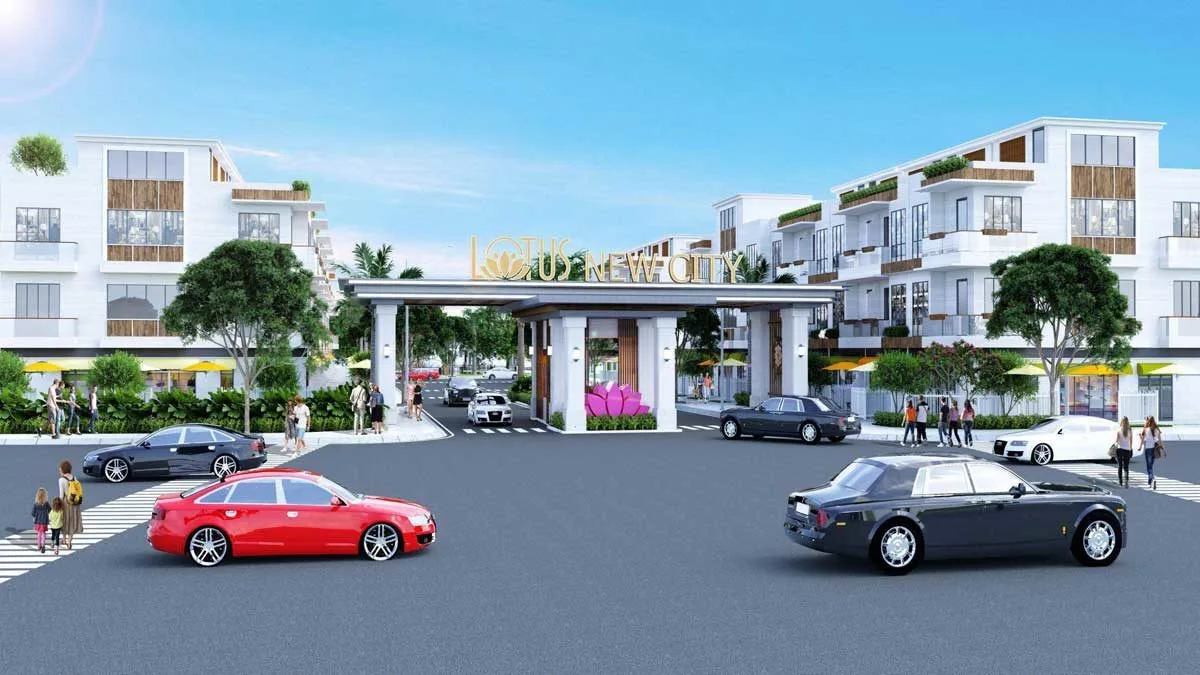 LOTUS NEW CITY LONG AN 1 Phối cảnh Dự án Lotus New City Cần Đước Long An