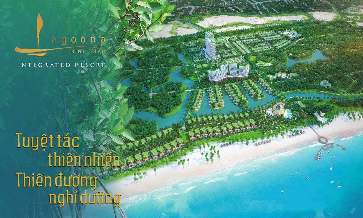 Phối cảnh Khu Dự án Lagoona Bình Châu – Integrated Resort