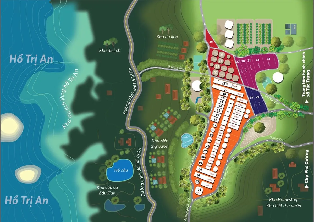 Lake View Garden 1 Lake Side Garden Hồ Trị An