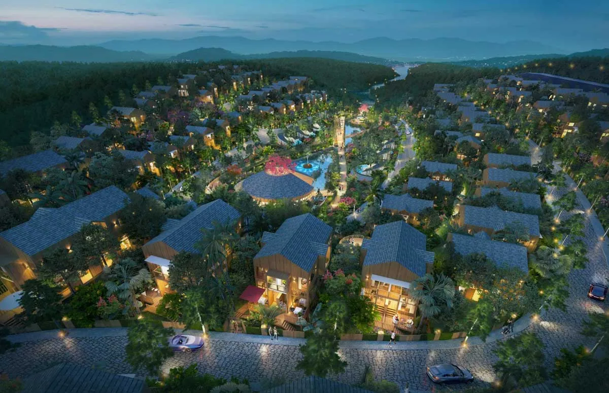 Làng Lộc Thanh 1 Làng sinh thái Lộc Thanh