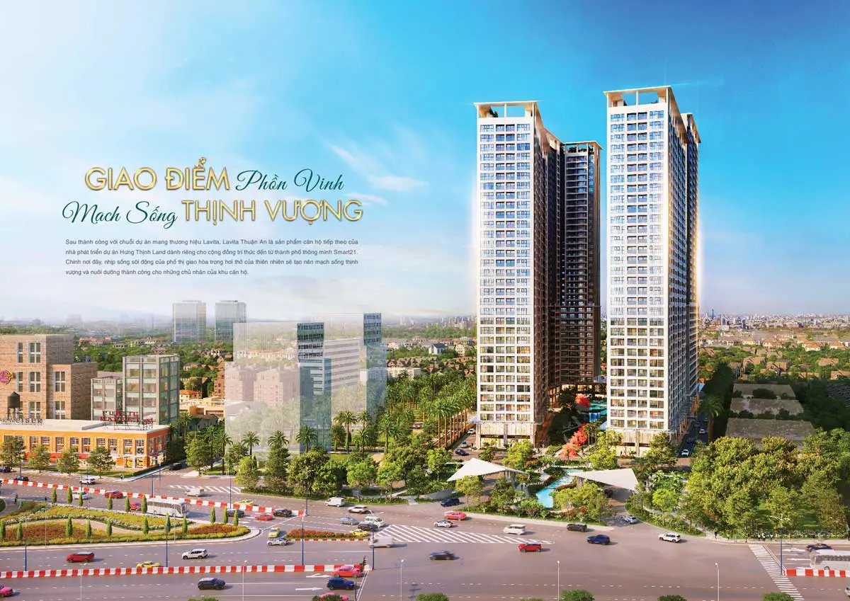 Lavita Thuận An 1 Phối cảnh Dự án Căn hộ Lavita Thuận An Bình Dương