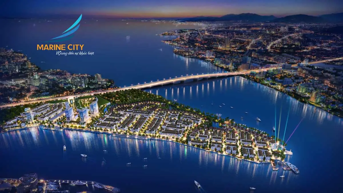 MARINE CITY BÀ RỊA VŨNG TÀU 1 Toàn cảnh Dự án Khu đô thị Marine City Bà Rịa Vũng Tàu