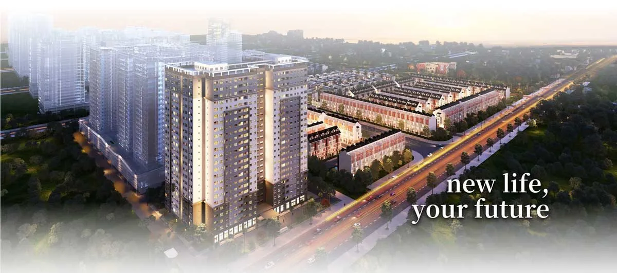 MIDORI PARK THE VIEW 1 Phối cảnh Dự án Căn hộ Midori Park The View