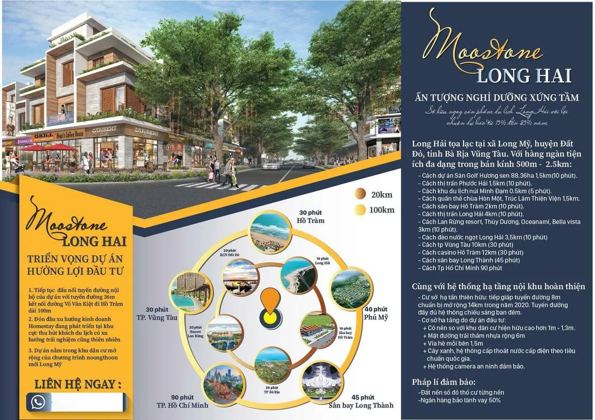 MOOSTONE LONG HẢI 1 Dự án Moostone Long Hải